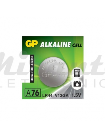 GP BATTERIES - Batteria a bottone, alcalina LR44