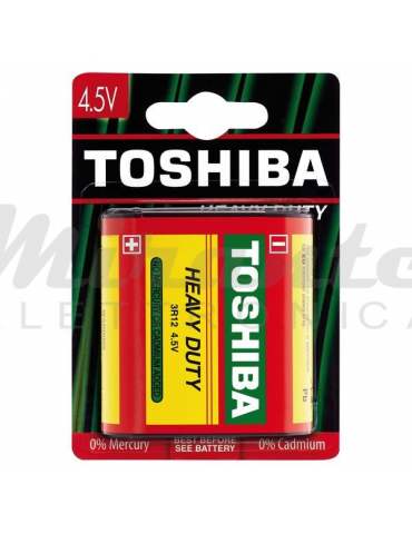 Toshiba Batteria 4,5V - Batteria al cloruro di zinco, 3R12 MN1203