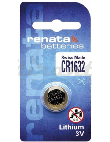 RENATA Batteria a bottone, al litio CR1632