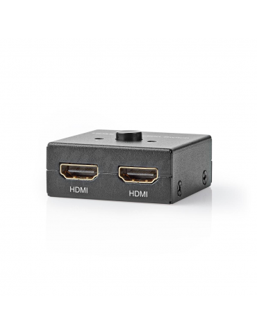 Nedis HDMI Switch e Splitter Bidirezionale 4K 2K a 60 FPS / HDCP 2.2